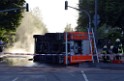 TLF 4 umgestuerzt Koeln Bocklemuend Ollenhauer Ring Militaerringstr P064